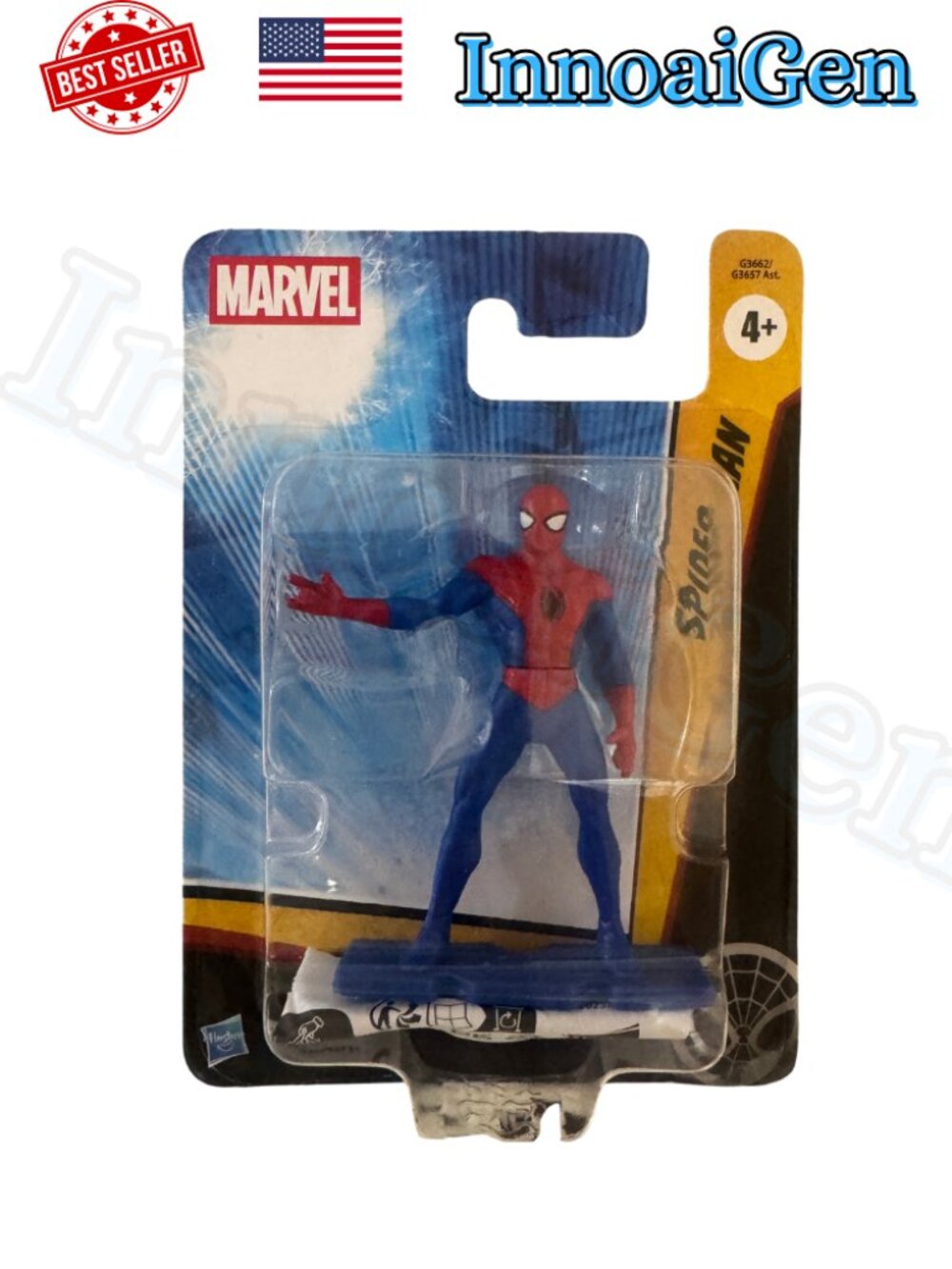 Marvel Spider-Man Hasbro Figurine G3662 Collectible Mini Figure NWT New Sealed